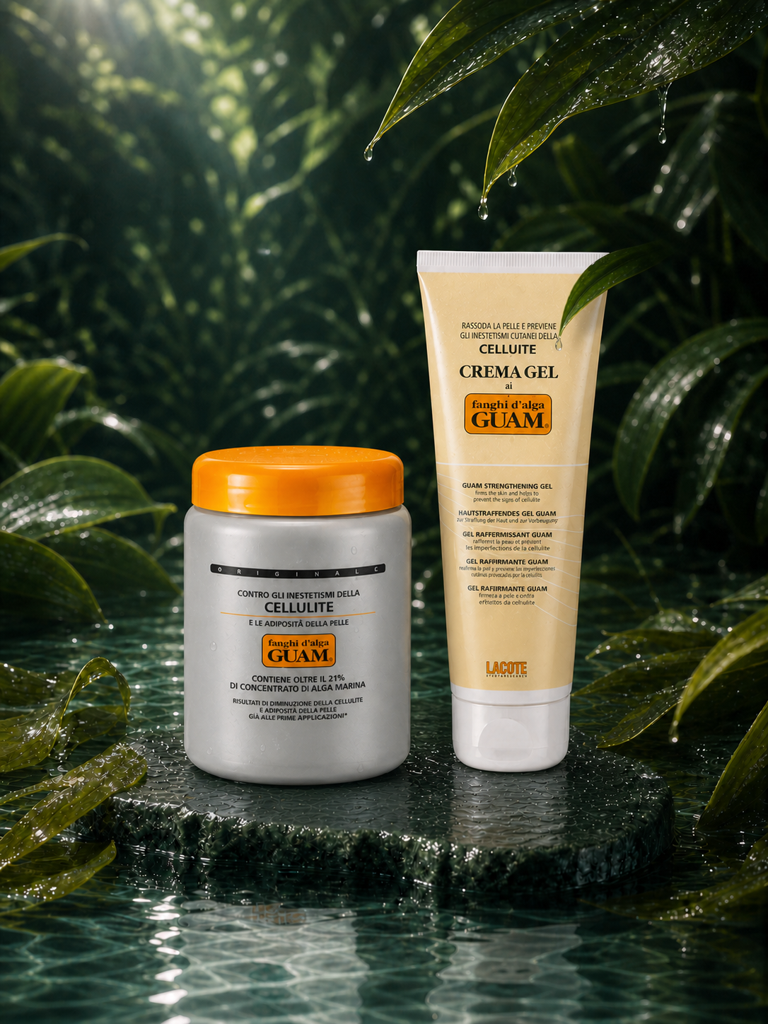 GUAM CLASSIC MUD ECONOMY PACK in a wet botanical setting — hero view