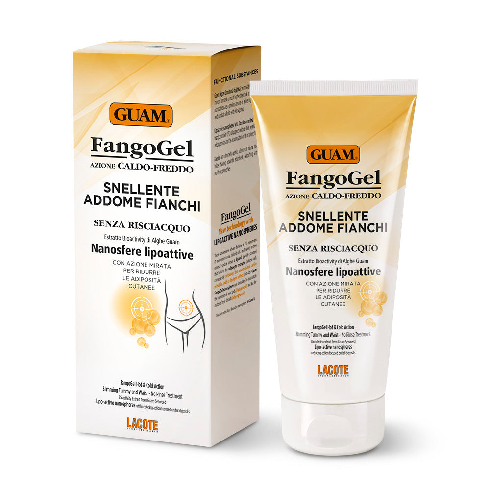 SLIMMING TUMMY & WAIST GEL product packaging, 150 g